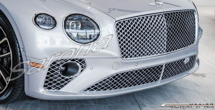 Custom Bentley GTC  Convertible Front Bumper (2019 - 2021) - $2290.00 (Part #BT-069-FB)